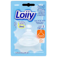 BICO P/ MAMADEIRA LOLLY SILICONE ORTODONTICA T2
