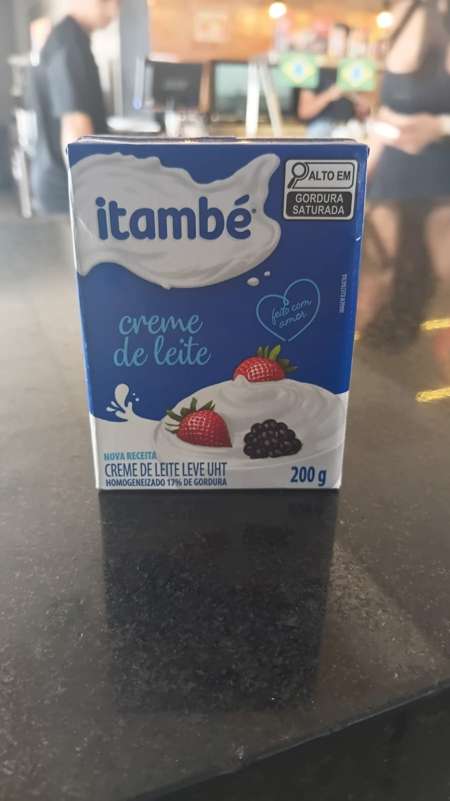 1488 - CREME DE LEITE ITAMBÉ 200 G