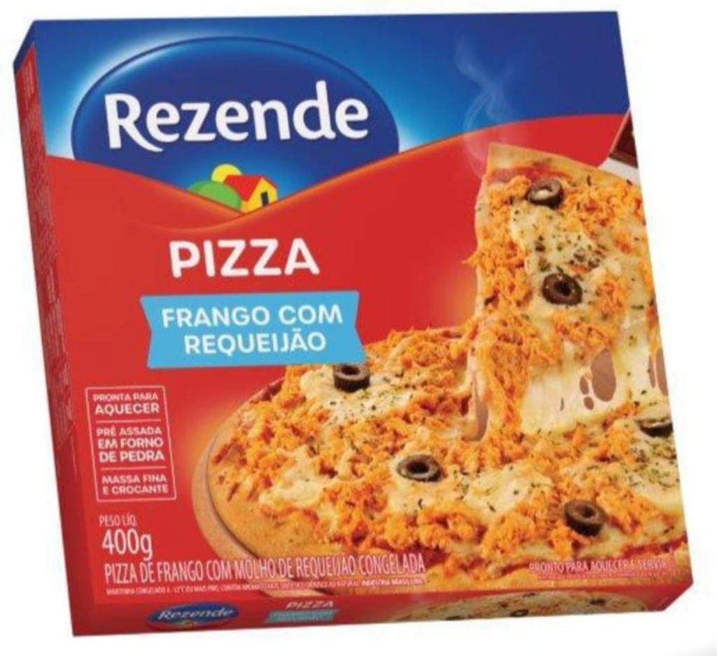 Pizza Rezende Frango/Requeijao 400g