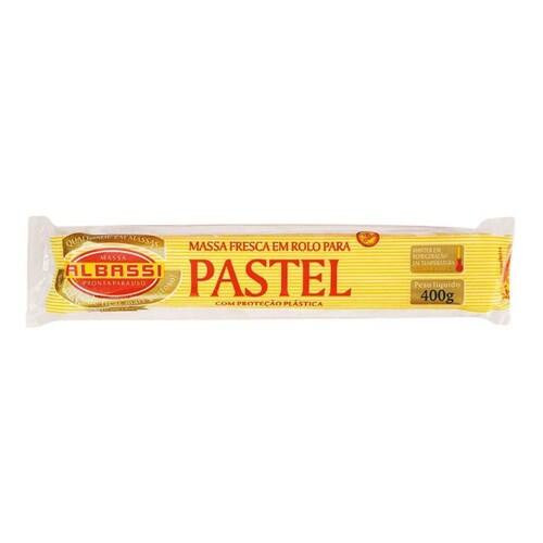 Massa Pastel Albassi Rolo 400g
