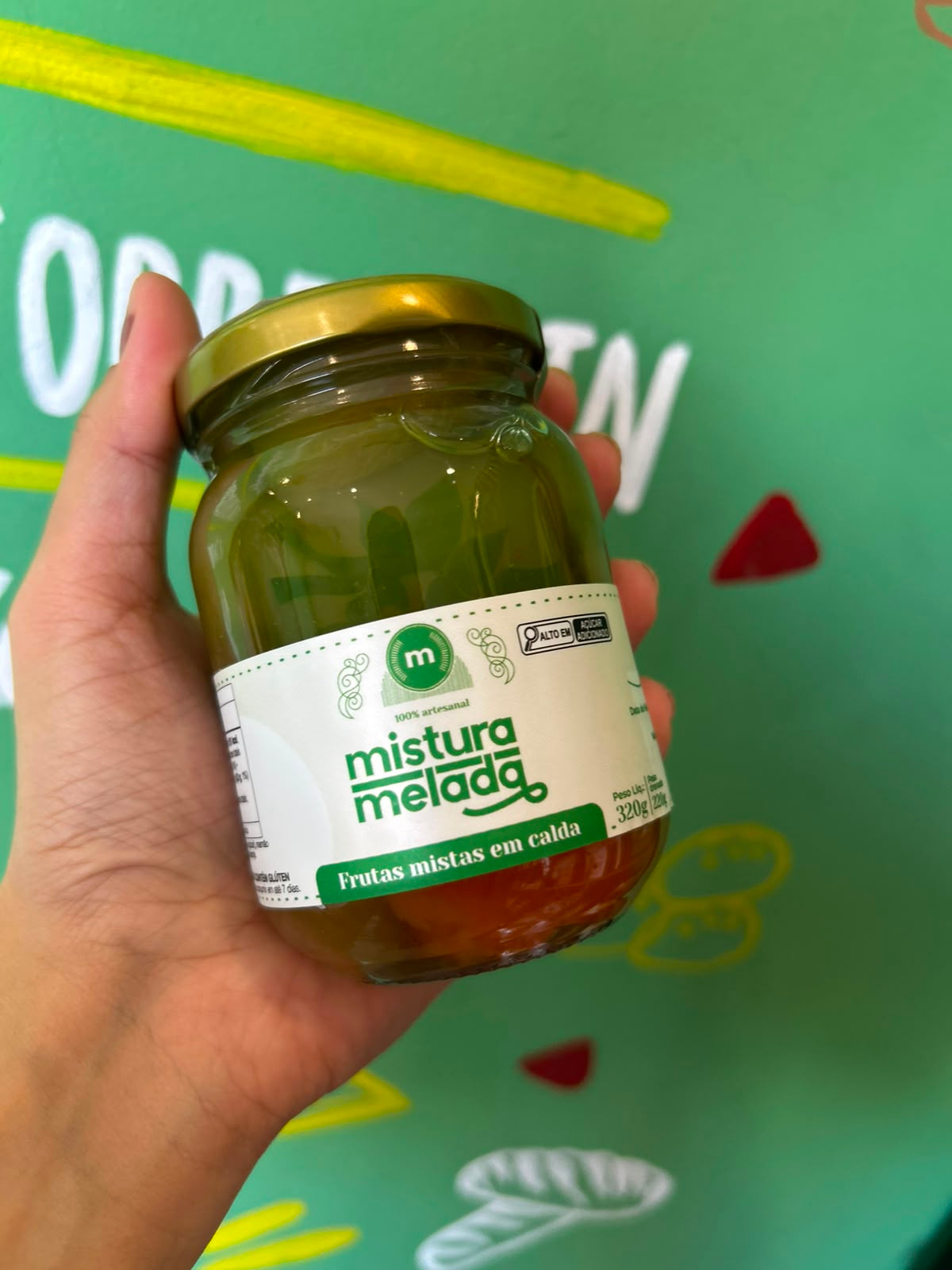Frutas Mistas em Calda - 320g