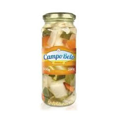 Picles em Cubo Campo Belo Vidro 200g