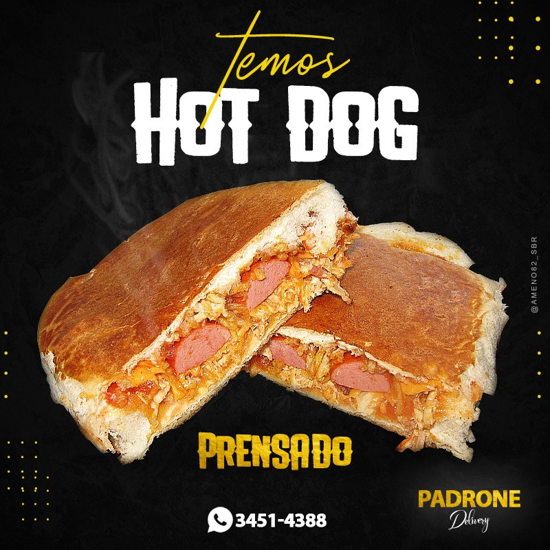 HOT DOG PRENSADO 