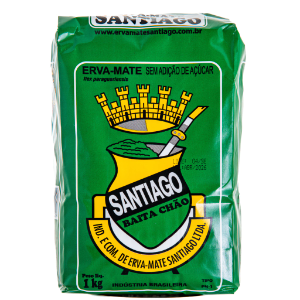 ERVA MATE SANTIAGO 1KG SEM AÇUCAR