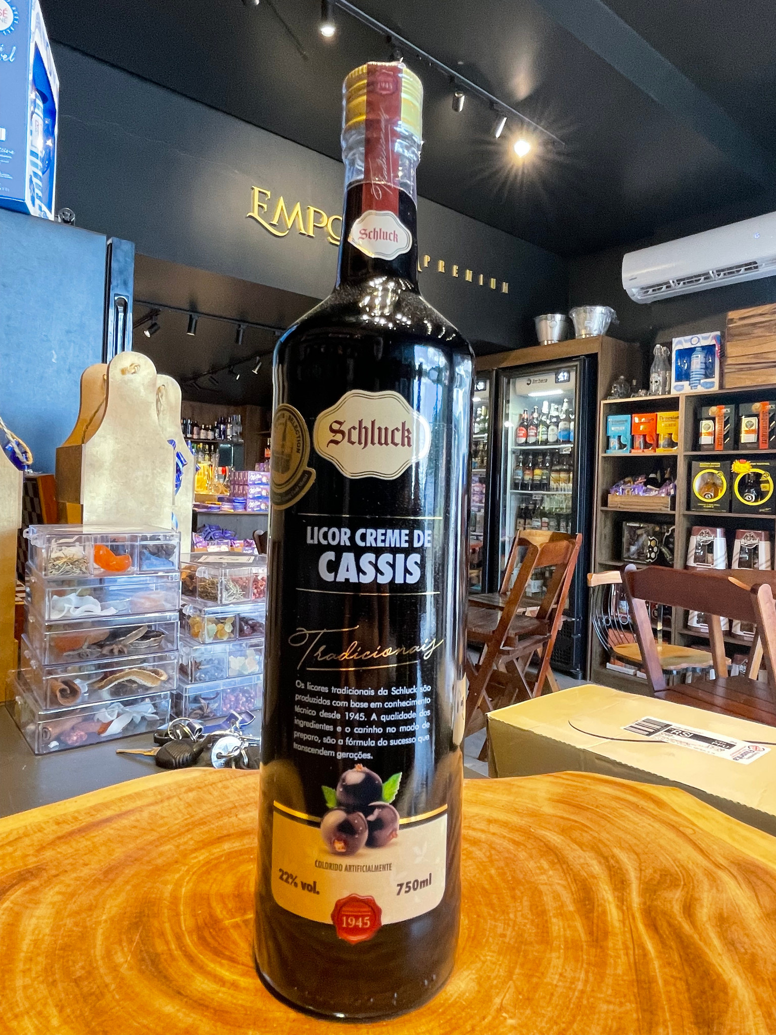 Schluck Creme de Cassis