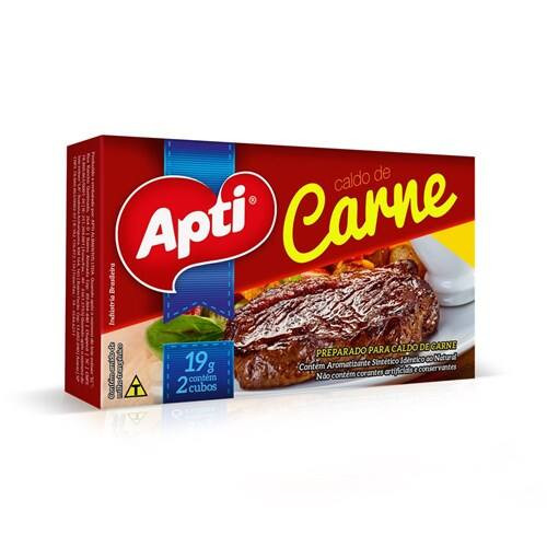 Caldo Apti Carne Embalagem 19g