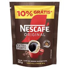 CAFE SOLUVEL GRANULADO EXTRAFORTE NESCAFE ORIGINAL SACHE LEVE 40G PAGUE 36