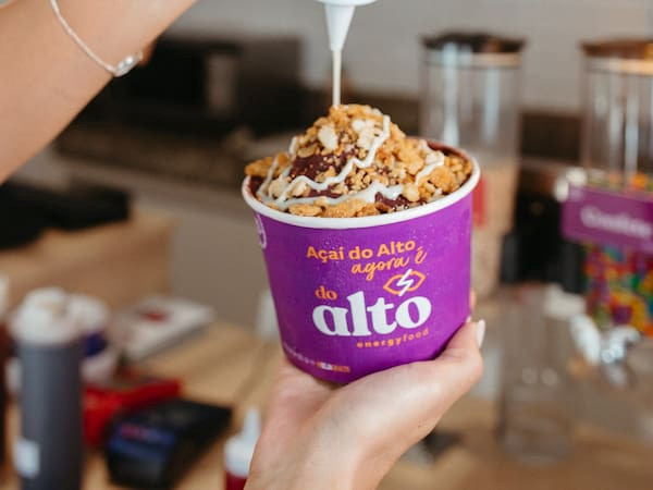 Monte seu açaí  - Pote de 360ml + 3 acompanhamentos