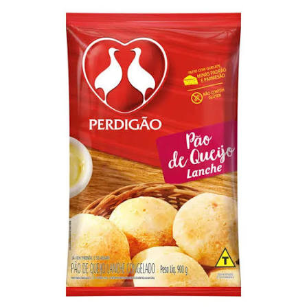 Pão de queijo pedigão 900g lanche  