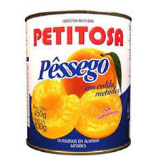 Pêssego em calda Petitosa 450g