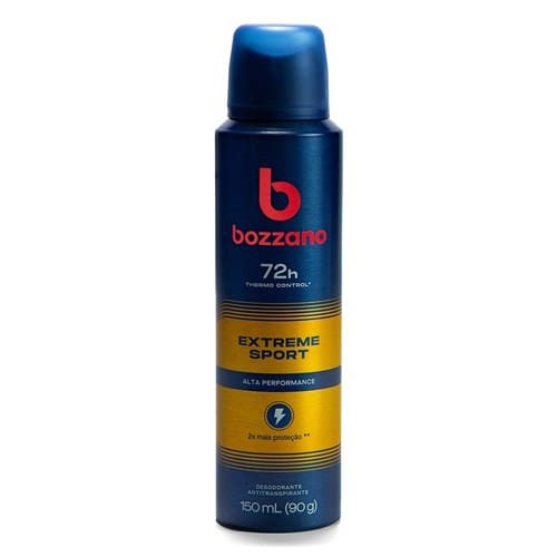 Desodorante Aerossol Antitranspirante Masculino Bozzano Extreme Sport 150ml