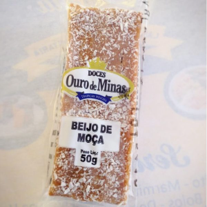 BEIJO DE MOCA C/CARAMELO E COCO 50G