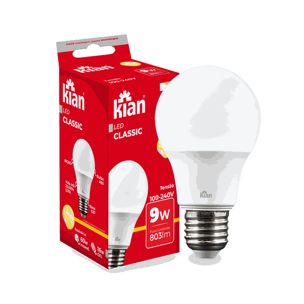 LAMPADA LED KIAN 9W BIVOLT