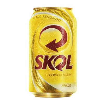 Cerveja Skol Lata 350ml