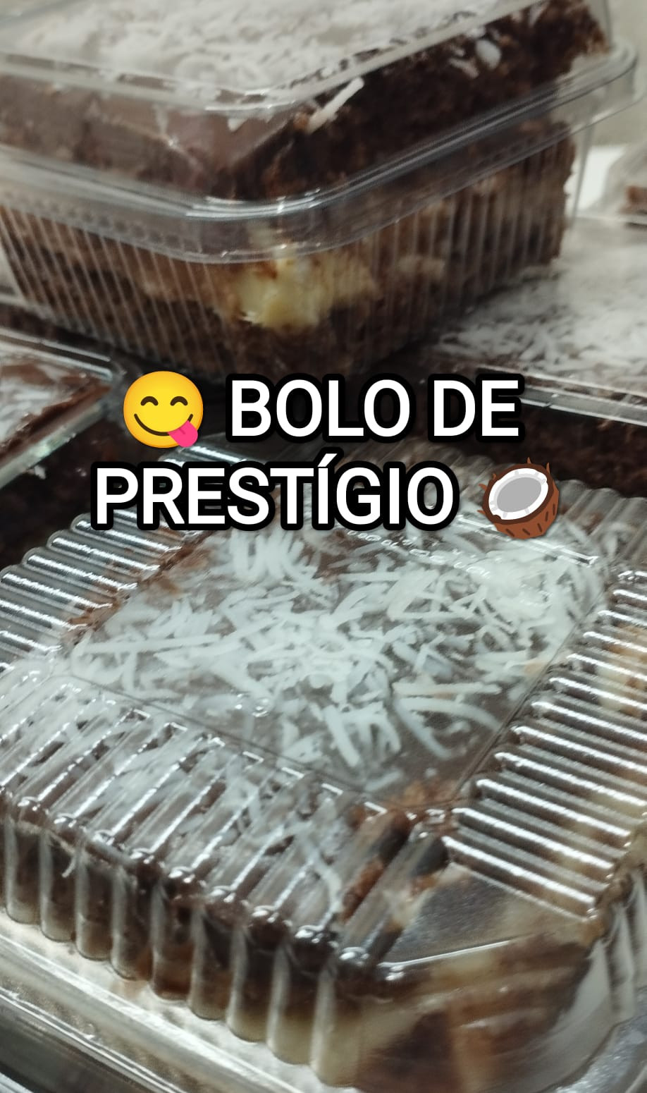 BOLO DE PRESTÍGIO