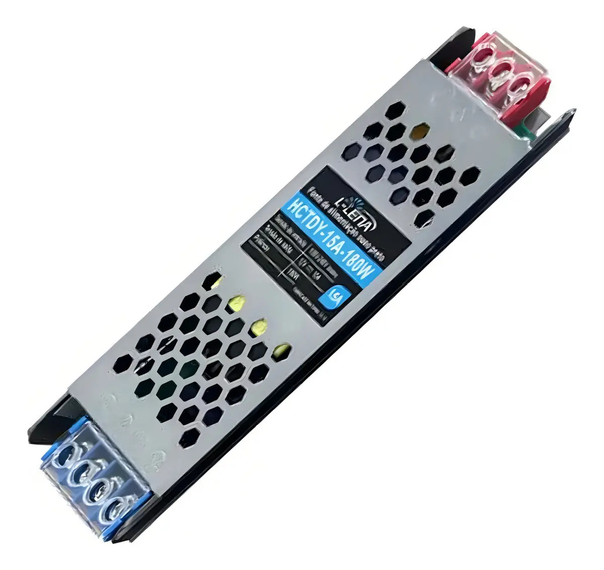 Fonte Chaveada Driver Slim 15a 180w 12v Fita Led Bivolt 