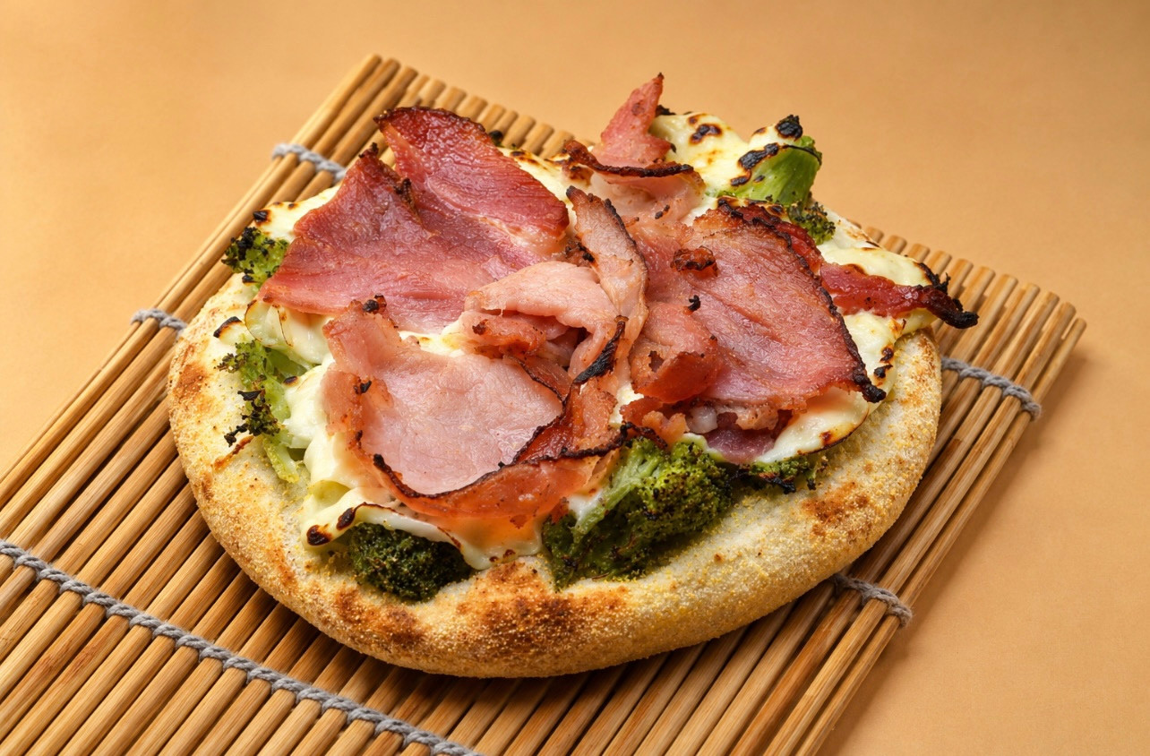 Brócolis Cremoso com Bacon
