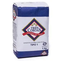 Farinha de Trigo T1 (Tres Coroas) 1Kg