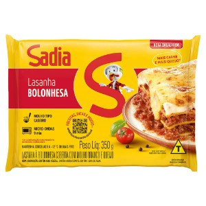 MINI LASANHA BOLONHESA SADIA 350G