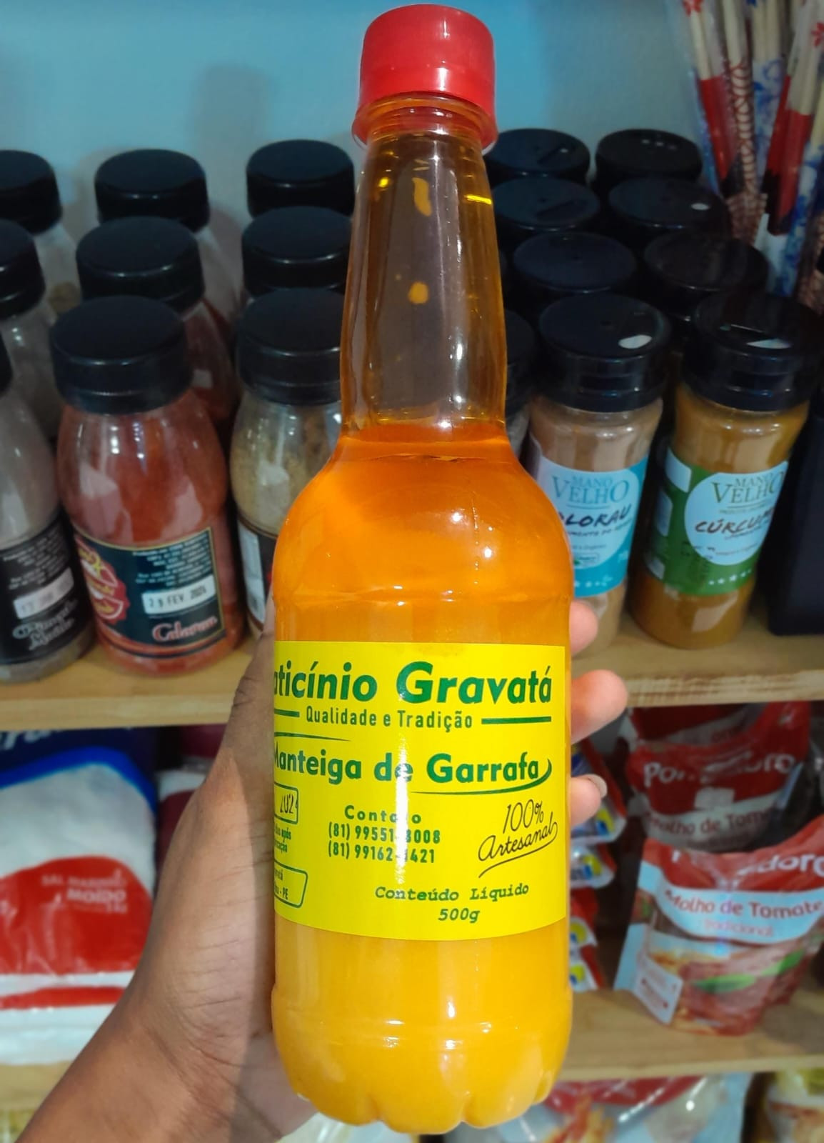 Manteiga de garrafa (500g)