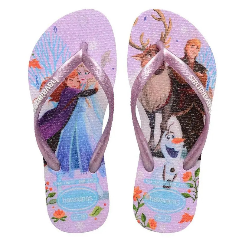HAVAIANAS KIDS SLIM PRINCESS ROXO 27/28**