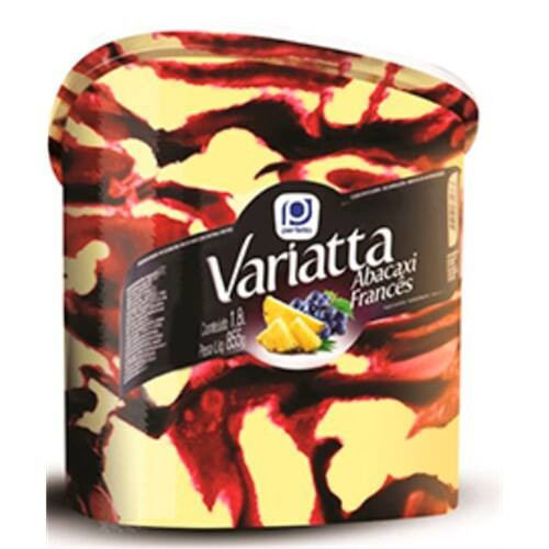 Sorvete Perfetto Variatta Abacaxi Francês Embalagem 1,8l