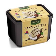 Sorvete Aurus Panna Cotta 1,5l Sol&Neve