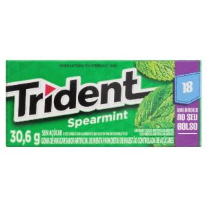 TRIDENT MENTA VERDE