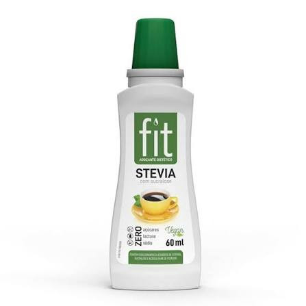 Adocante Fit Stevia Com Sucralose Zero 60ml