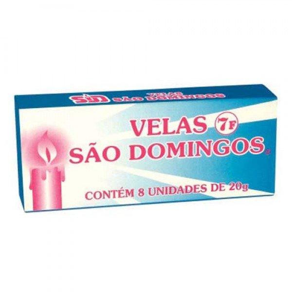Vela São Domingos n7 caixa c/8