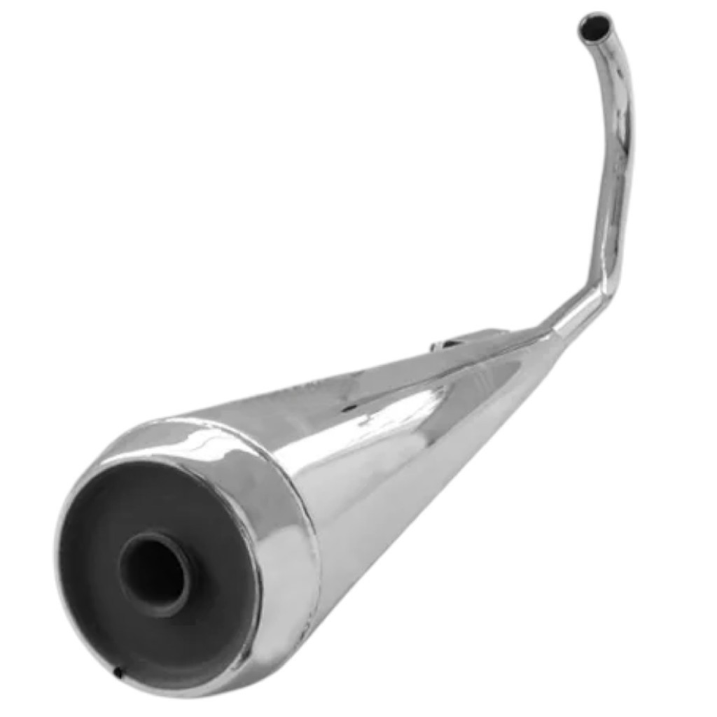 ESCAPE FACTOR/FAZER 150 MODELO TURUNA CROM "FORTUNA"