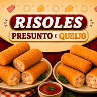 RISOLES DE PRESUNTO E QUEIJO