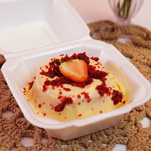 MINI BOLO VULCAO REDVELVET