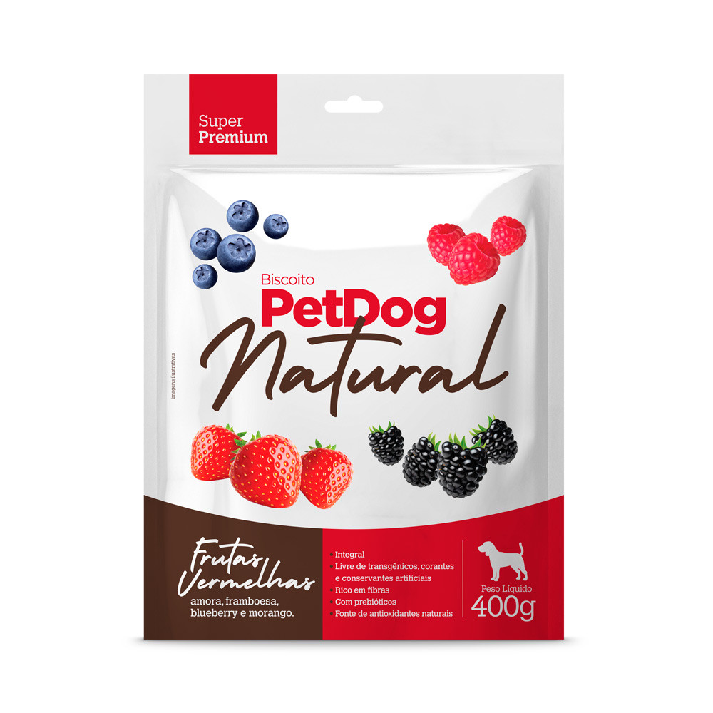 Biscoito Petdog Frutas Vermelhas 150g