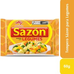 Tempero em Pó Amarelo Legumes Sazón 60g