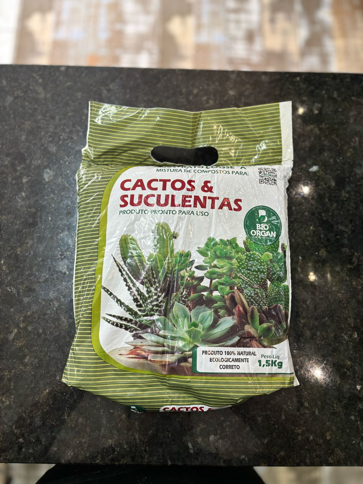 SUBSTRATO PARA CACTUS E SUCULENTAS 1,5KG