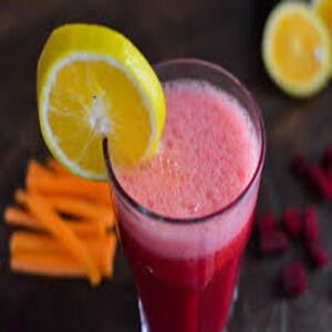 SUCO DE FRUTA LARANJA C/ CENOURA E BETERRABA