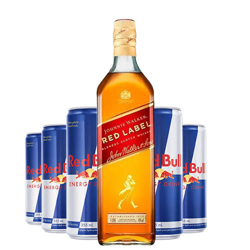 Combo Whisky Red Label 8 anos