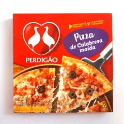 Pizza Congelada Perdigão Calabresa Moída 460g