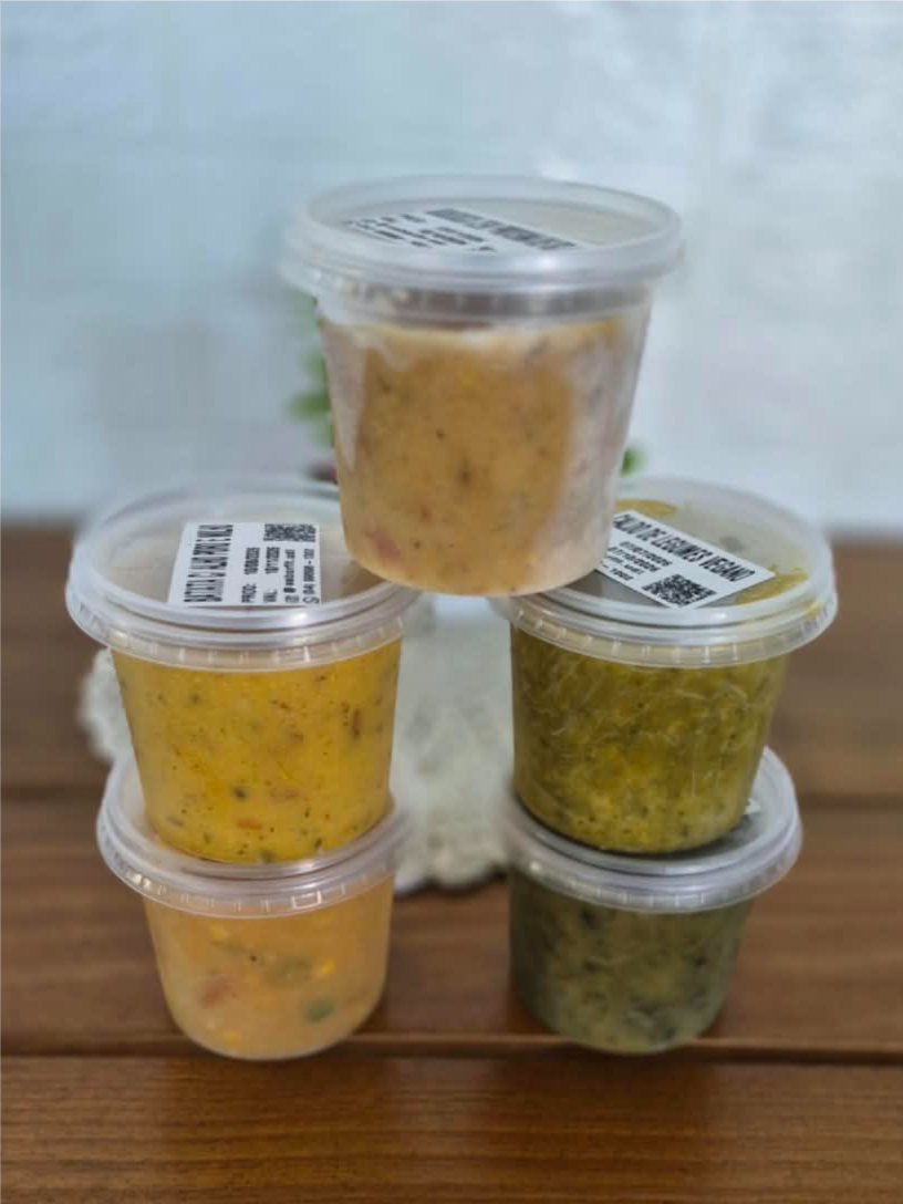 COMBO CALDOS VEGANO 180 ML Congelado.