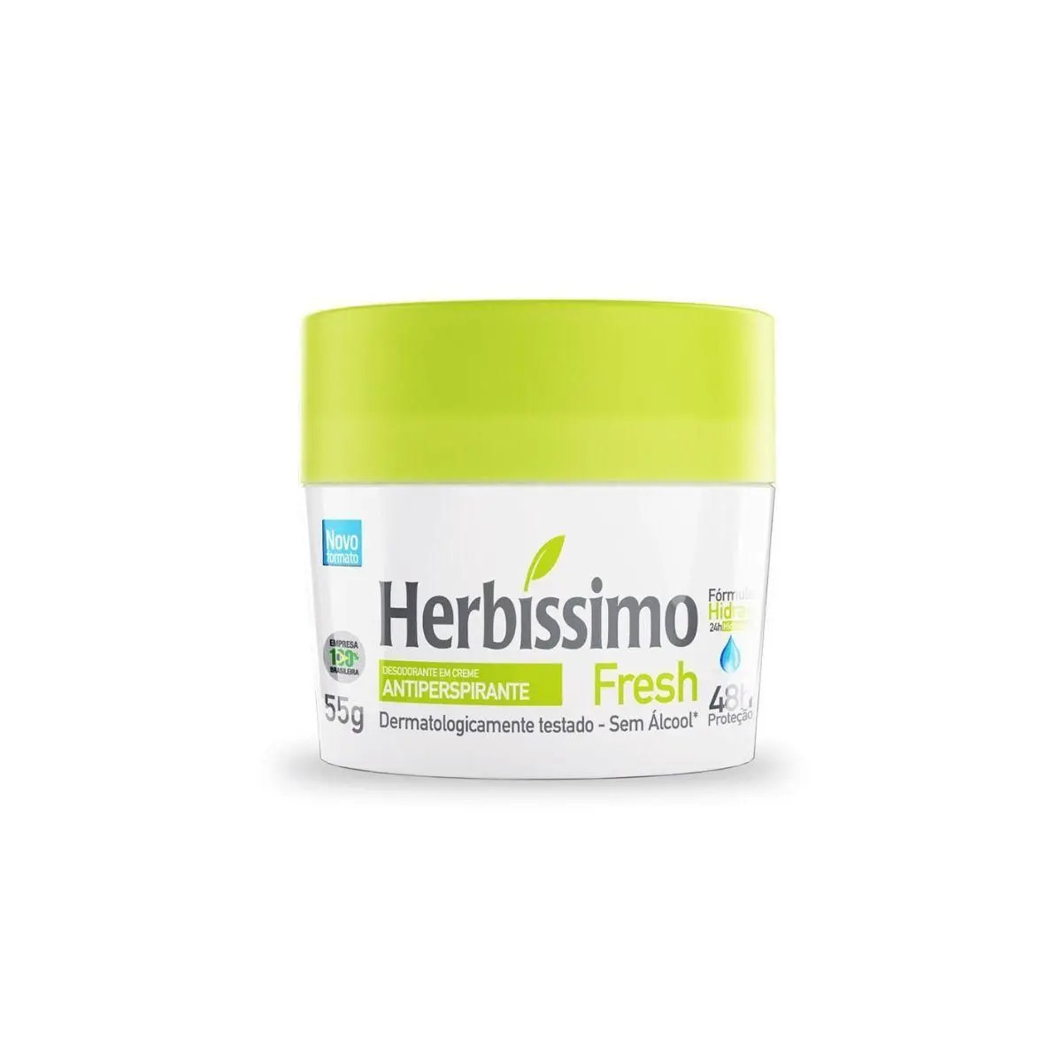 DESODORANTE HERBÍSSIMO CREME 0 55G FRESH