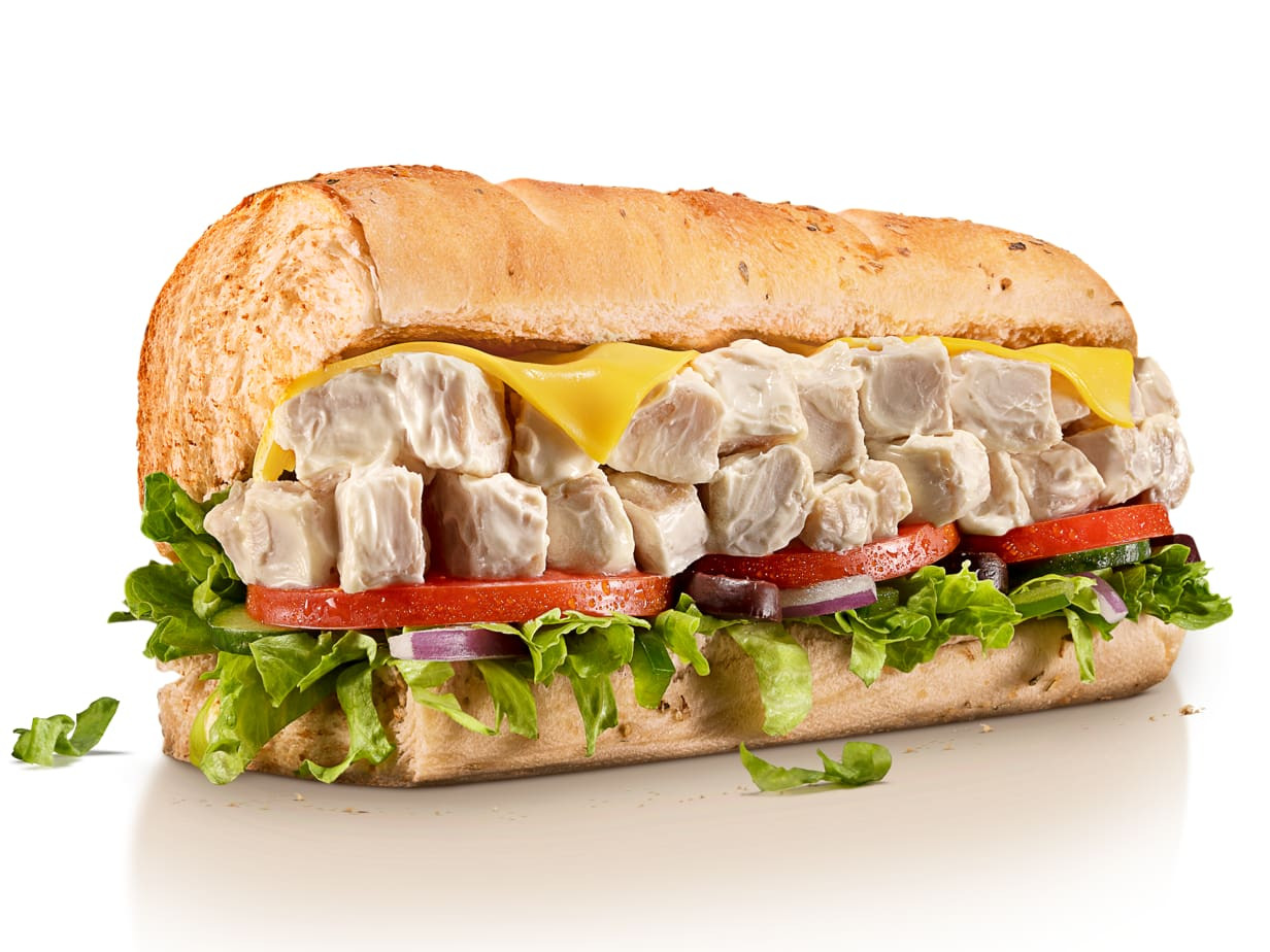 Sub Frango Defumado com Cream Cheese (15cm)