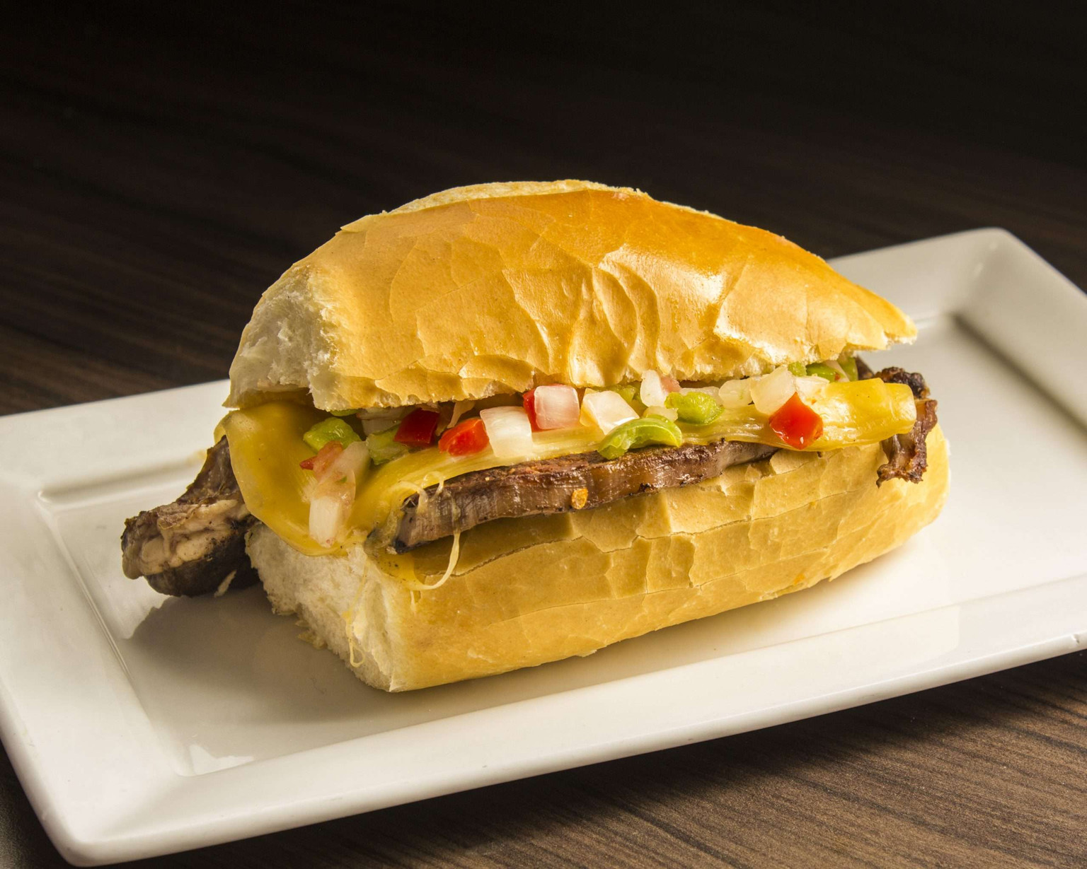 X-churrasco vinagrete 