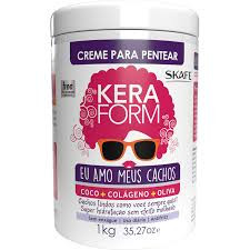 CREME PENTEAR KERAFORM EU AMO MEUS CACHOS 1KG¬
