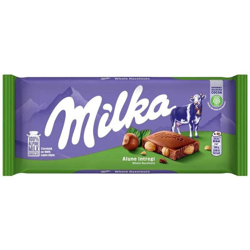 BARRAO MILKA 100G WHOLE AVELA