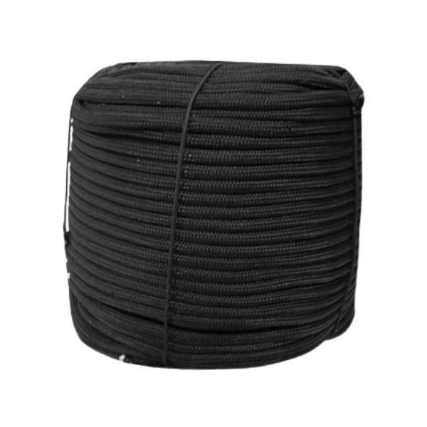 Corda Polipropileno 10mm Preta por Metro