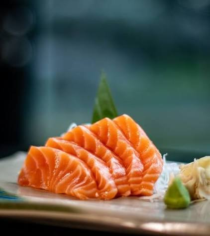 Sashimi de salmão