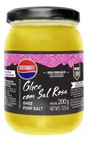 Manteiga Sertanorte Ghee Sal Rosa Vd 200g