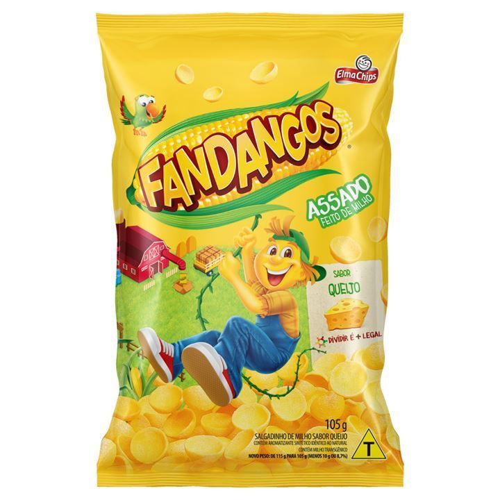 SALGADO FANDANGOS QUEIJO 105GR