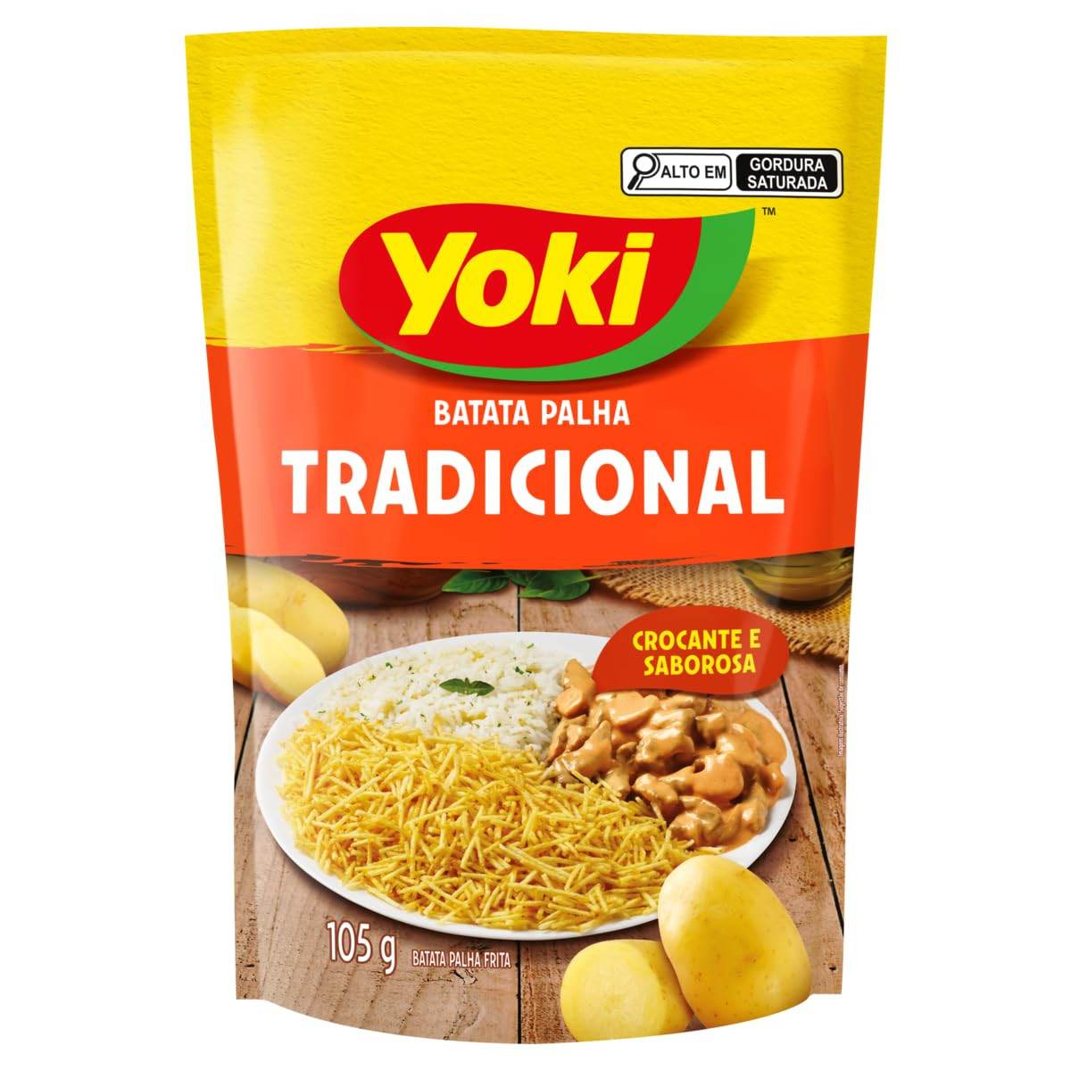 BATATA PALHA YOKI 105G